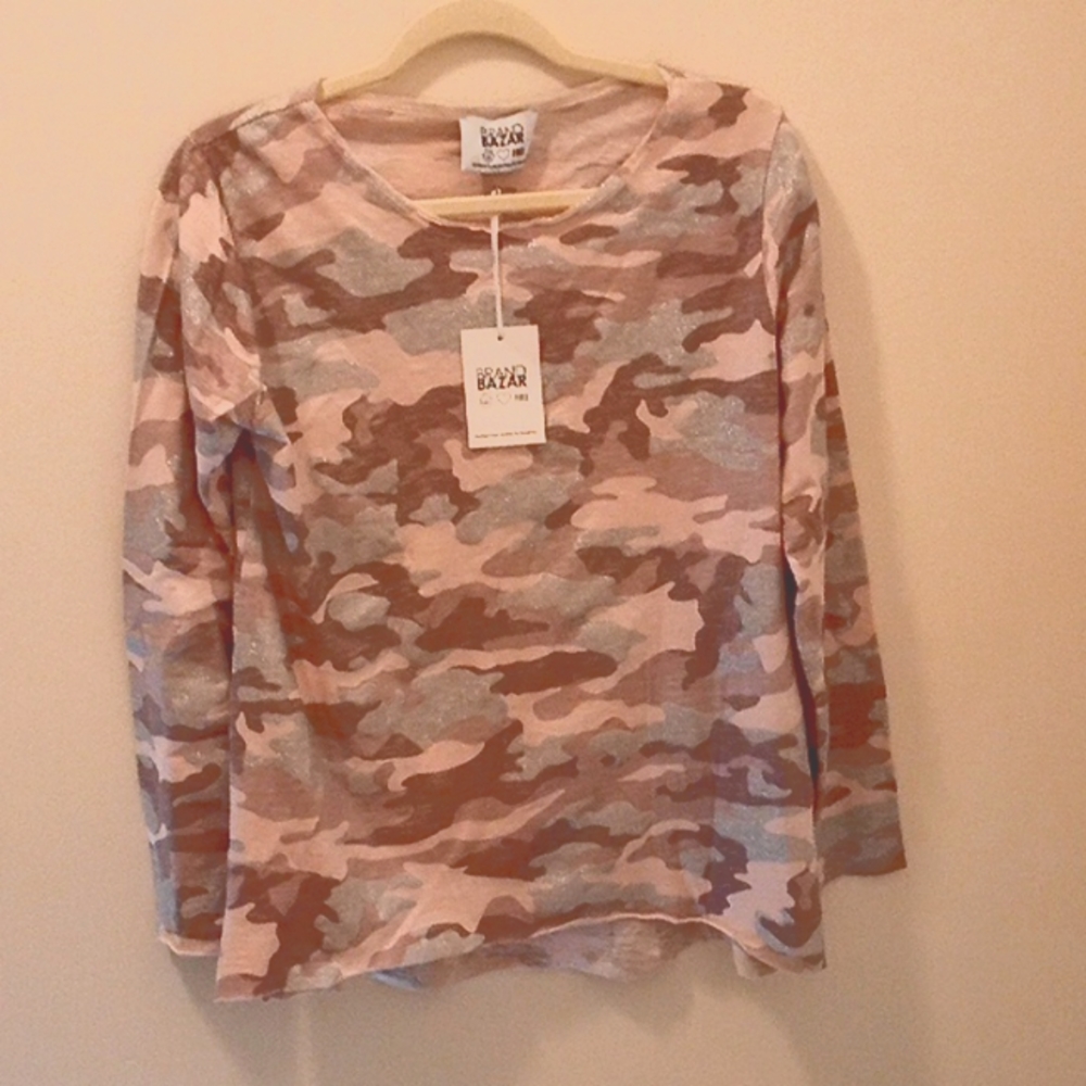 Brand Bazar camouflage long sleeve tee